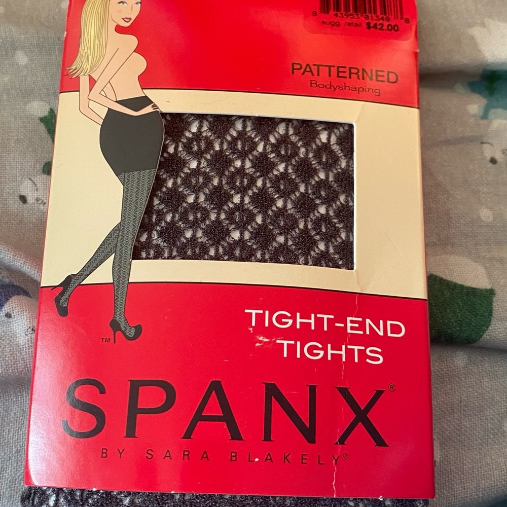 Spanx patterned tights!!
